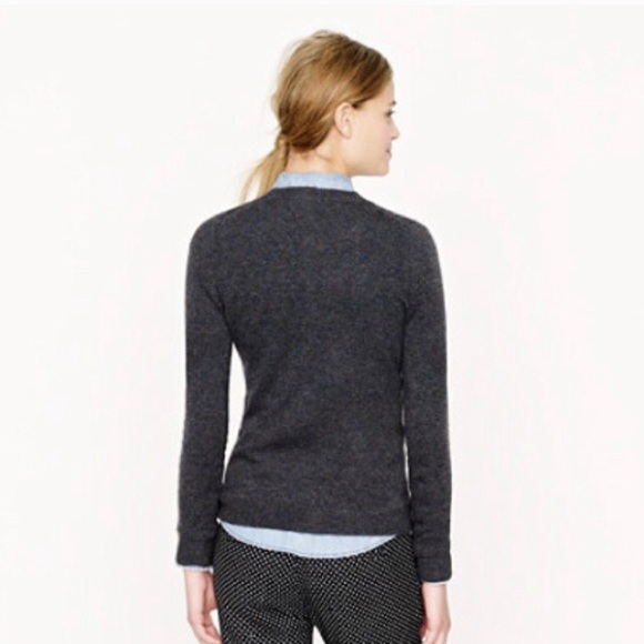 J.Crew French Bulldog Sweater Like New Grey XSmall - Picture 2 of 11